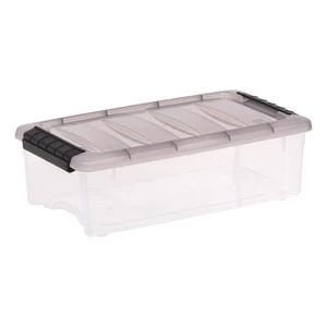 IRIS 5.8 Qt Plastic Storage Bin with Lid, Stackable Tote Containers IRIS 5.8 Qt Plastic Storage Bin with Lid, Stackable Tote Containers