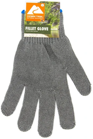 Ozark Trail Ambidextrous Cut Resistant Fillet Glove for Fish Cleaning and Knife Safety Ozark Trail Ambidextrous Cut Resistant Fillet Glove for Fish Cleaning and Knife Safety