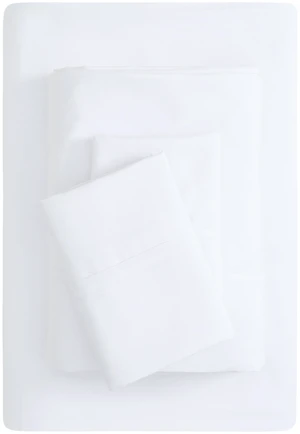 Mainstays Super Soft Brushed Microfiber Bed Sheet Set, Arctic White, Queen, 4 Piece Mainstays Super Soft Brushed Microfiber Bed Sheet Set, Arctic White, Queen, 4 Piece