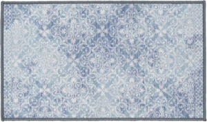 Mainstays 18 in x 30 in Teal Medallion Indoor Rug Mainstays 18 in x 30 in Teal Medallion Indoor Rug