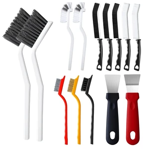 14Pcs Crevice Cleaning Brush Set, V Shape Grout Cleaner Brush for Deep Cleaning Gap, Hard Bristle Scrub Brushes Tools, Cleaning Supplies for Bathroom Kitchen Toilet Windo 14Pcs Crevice Cleaning Brush Set, V Shape Grout Cleaner Brush for Deep Cleaning Gap, Hard Bristle Scrub Brushes Tools, Cleaning Supplies for Bathroom Kitchen Toilet Windo