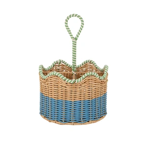 Two-Tone Rattan Caddy by Drew Barrymore Two-Tone Rattan Caddy by Drew Barrymore