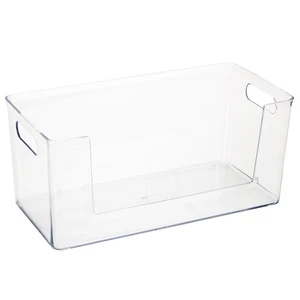 Simplify Rectangular Cabinet Organizer Basket Bin, Clear Simplify Rectangular Cabinet Organizer Basket Bin, Clear