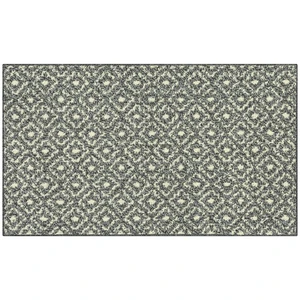 Mainstays Geometric Diamond Ash Black Olefin Indoor Accent Rug, 1ft 8in x 2ft 10in, Skid-Resistant Mainstays Geometric Diamond Ash Black Olefin Indoor Accent Rug, 1ft 8in x 2ft 10in, Skid-Resistant