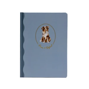 Ecokind Dog Casebound Journal, 8.25 x 6 in, 100 Sheets, with Ribbon Bookmark Ecokind Dog Casebound Journal, 8.25 x 6 in, 100 Sheets, with Ribbon Bookmark
