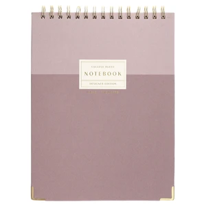 Pen+Gear Designer Edition Top Spiral Notebook, 8.3 x 11.34 Inches, College Ruled, Purple, 80 Sheets Pen+Gear Designer Edition Top Spiral Notebook, 8.3 x 11.34 Inches, College Ruled, Purple, 80 Sheets