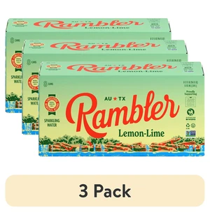 Rambler Lemon Lime Sparkling Water 3-Pack, 8 x 12 fl oz Cans Rambler Lemon Lime Sparkling Water 3-Pack, 8 x 12 fl oz Cans