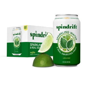 Spindrift Sparkling Water Nojito, Lime and Mint, No Sugar Added Spindrift Sparkling Water Nojito, Lime and Mint, No Sugar Added