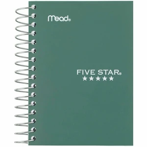 Five Star Fat Lil' College Ruled Wirebound Notebook, 5-1/2"x4", Color Choice Will Vary (45377) Five Star Fat Lil' College Ruled Wirebound Notebook, 5-1/2"x4", Color Choice Will Vary (45377)