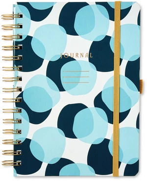 Pen+Gear Ruled Journal, 6in x 8.25in, Blue Polka Dots, 192 Pages Pen+Gear Ruled Journal, 6in x 8.25in, Blue Polka Dots, 192 Pages