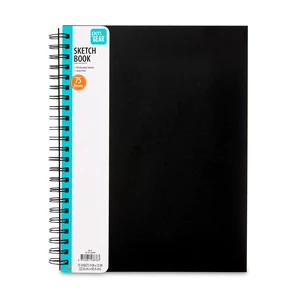 Pen+Gear Spiral Sketch Book, 12in x 9in, 75 White Acid-Free Perforated Sheets Pen+Gear Spiral Sketch Book, 12in x 9in, 75 White Acid-Free Perforated Sheets