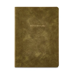 Pen + Gear Flex Suede Journal, Olive, 5.75" x 8" x 0.5", 192 Lined Pages, Vegan Suede Cover Pen + Gear Flex Suede Journal, Olive, 5.75" x 8" x 0.5", 192 Lined Pages, Vegan Suede Cover