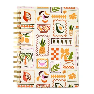 Pen+Gear Double Wire Hardcover Journal, Tropical Fruit, 6" x 8", 192 Ruled Pages Pen+Gear Double Wire Hardcover Journal, Tropical Fruit, 6" x 8", 192 Ruled Pages