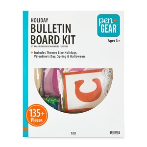 Pen+Gear Holiday Bulletin Board Decoration Kit, 135 Pieces Pen+Gear Holiday Bulletin Board Decoration Kit, 135 Pieces