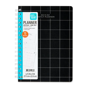 Pen+Gear Medium Grid Planner, April 2026 to June 2027 Pen+Gear Medium Grid Planner, April 2026 to June 2027