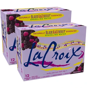 LaCroix Black Razzberry Sparkling Water 12fl oz Cans, 2 x 12-Pack LaCroix Black Razzberry Sparkling Water 12fl oz Cans, 2 x 12-Pack