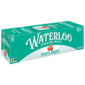 Waterloo Sparkling Water Guava Berry 12fl oz 12Pack Cans Waterloo Sparkling Water Guava Berry 12fl oz 12Pack Cans
