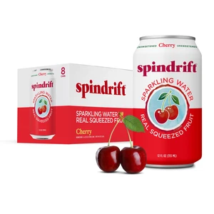 Sprindrift Cherry Sparkling Water with Real Fruit Essence Sprindrift Cherry Sparkling Water with Real Fruit Essence