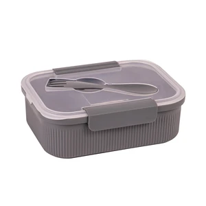 Mainstays 42 oz Rectangular Food Storage Bento Container Mainstays 42 oz Rectangular Food Storage Bento Container