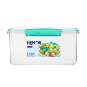 Sistema Klip-It Rectangle 3L Plastic Food Storage Container Sistema Klip-It Rectangle 3L Plastic Food Storage Container