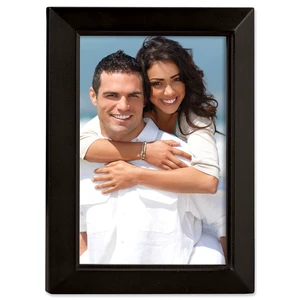 Black Wood 4x5 Picture Frame, Estero Collection Black Wood 4x5 Picture Frame, Estero Collection