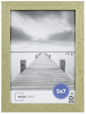 Mainstays 5 x 7 Gold Linear Picture Frame Mainstays 5 x 7 Gold Linear Picture Frame