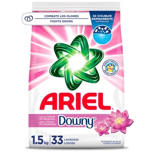 Ariel Laundry Detergent Powder with a Touch of Downy Freshness, 52 oz, 33 Loads Ariel Laundry Detergent Powder with a Touch of Downy Freshness, 52 oz, 33 Loads
