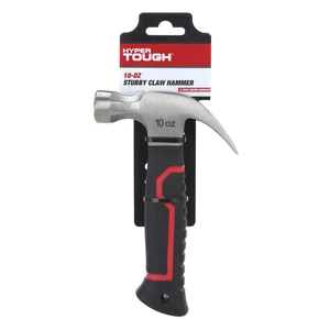 Hyper Tough 10oz Stubby Claw Hammer Hyper Tough 10oz Stubby Claw Hammer