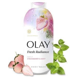 Olay Fresh Radiance Body Wash with Essence of Strawberry and Mint, 22 fl oz Olay Fresh Radiance Body Wash with Essence of Strawberry and Mint, 22 fl oz