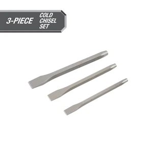 Hyper Tough 4031 3-Piece Heavy Duty Cold Chisel Set Hyper Tough 4031 3-Piece Heavy Duty Cold Chisel Set