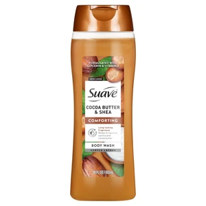 Suave Cocoa Butter + Shea Moisturizing Body Wash with Glycerin & Vitamin E, 18FL OZ Suave Cocoa Butter + Shea Moisturizing Body Wash with Glycerin & Vitamin E, 18FL OZ