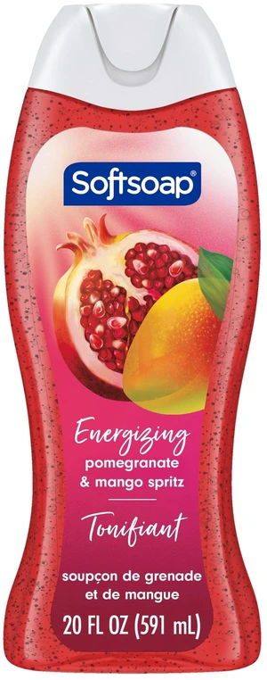 Softsoap Energizing Moisturizing Body Wash, Pomegranate and Mango Spritz Scent, 20floz Softsoap Energizing Moisturizing Body Wash, Pomegranate and Mango Spritz Scent, 20floz