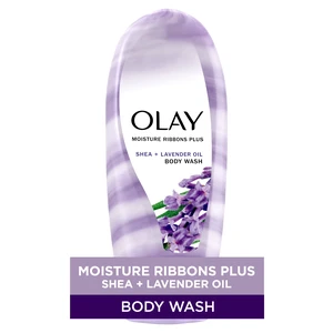 Olay Moisture Ribbons Plus Shea and Lavender Oil Body Wash, 18 fl oz Olay Moisture Ribbons Plus Shea and Lavender Oil Body Wash, 18 fl oz