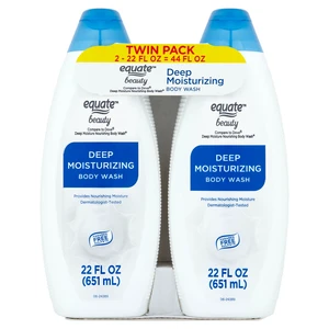 Equate Beauty Deep Moisturizing Body Wash, 22 fl oz, 2 Pack Equate Beauty Deep Moisturizing Body Wash, 22 fl oz, 2 Pack