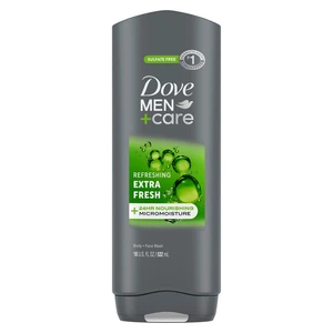 Dove Men+Care Refreshing Extra Fresh Body and Face Wash, 24-Hour Nourishing Micromoisture Technology, 18 fl oz Dove Men+Care Refreshing Extra Fresh Body and Face Wash, 24-Hour Nourishing Micromoisture Technology, 18 fl oz