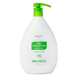 Equate Cool Moisturizing Body Wash Pump Bottle, 34fl oz Equate Cool Moisturizing Body Wash Pump Bottle, 34fl oz
