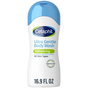 Cetaphil Ultra Gentle Refreshing Body Wash, 16.9 fl oz, for Dry to Normal, Sensitive Skin Cetaphil Ultra Gentle Refreshing Body Wash, 16.9 fl oz, for Dry to Normal, Sensitive Skin