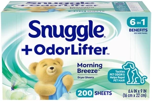 Snuggle OdorLifter Morning Breeze Dryer Sheets, 200 Count Snuggle OdorLifter Morning Breeze Dryer Sheets, 200 Count