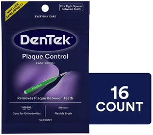 DenTek Interdental Brushes, Tight, Mint Flavor, 16 Count DenTek Interdental Brushes, Tight, Mint Flavor, 16 Count