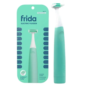 Frida For Kids Electric Flosser, Mint Teal, Dentist Designed, 1 Flosser + 7 Replacement Heads Frida For Kids Electric Flosser, Mint Teal, Dentist Designed, 1 Flosser + 7 Replacement Heads