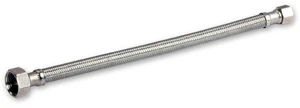 Highcraft 27116-NL Lead Free Stainless Steel Braided Faucet Supply Line, 1/2" IPS x 3/8" Compression Fitting, 16" Highcraft 27116-NL Lead Free Stainless Steel Braided Faucet Supply Line, 1/2" IPS x 3/8" Compression Fitting, 16"
