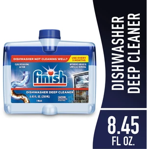 Finish Dual Action Dishwasher Cleaner: Fight Grease and Limescale, 1 Count Finish Dual Action Dishwasher Cleaner: Fight Grease and Limescale, 1 Count