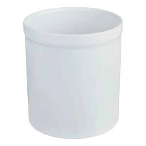 Mainstays Glazed Stoneware Kitchen Utensil Crock, White, Ceramic Countertop Holder for Spoons, Spatulas, and Cooking Tools Mainstays Glazed Stoneware Kitchen Utensil Crock, White, Ceramic Countertop Holder for Spoons, Spatulas, and Cooking Tools