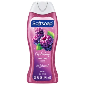 Softsoap Exfoliating Scrub Body Wash, Blackberry Sugar Scent, 20 fl oz Softsoap Exfoliating Scrub Body Wash, Blackberry Sugar Scent, 20 fl oz