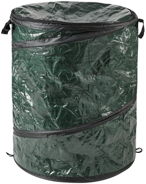 Wakeman 29.5 Gallon Pop Up Outdoor Garbage Can, Collapsible Trash Can for Parties, Yard Waste, Laundry, Camping, Green Wakeman 29.5 Gallon Pop Up Outdoor Garbage Can, Collapsible Trash Can for Parties, Yard Waste, Laundry, Camping, Green