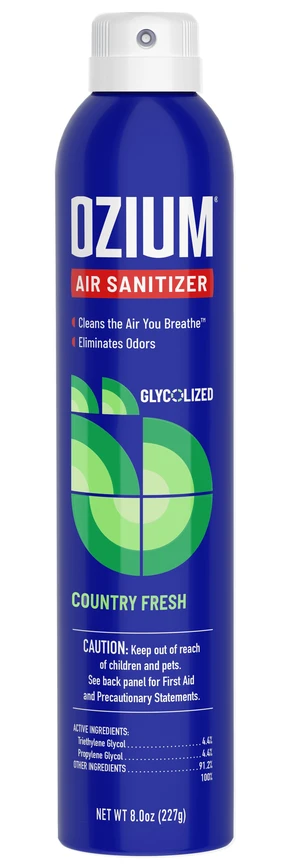 OZIUM 8oz Air Sanitizer & Odor Eliminator Country, 1 Pack for Homes, Cars, Offices and More OZIUM 8oz Air Sanitizer & Odor Eliminator Country, 1 Pack for Homes, Cars, Offices and More