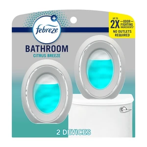Febreze BATH Air Freshener Kitchen Odor Fighter Scent, 2 Count Febreze BATH Air Freshener Kitchen Odor Fighter Scent, 2 Count