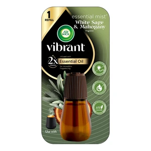 Air Wick Essential Mist Vibrant Scented Oil Cordless Diffuser Refill, White Sage and Mahogany, 1 Count Air Wick Essential Mist Vibrant Scented Oil Cordless Diffuser Refill, White Sage and Mahogany, 1 Count