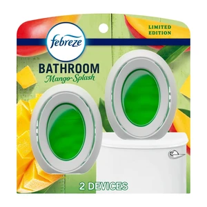Febreze Bathroom Air Freshener Odor-Fighting, Mango, 2 Count Febreze Bathroom Air Freshener Odor-Fighting, Mango, 2 Count