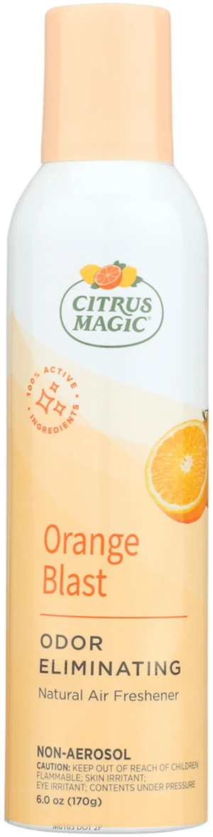 Citrus Magic Orange Blast Odor Eliminating Air Freshener and Room Spray, 6Ounce Citrus Magic Orange Blast Odor Eliminating Air Freshener and Room Spray, 6Ounce